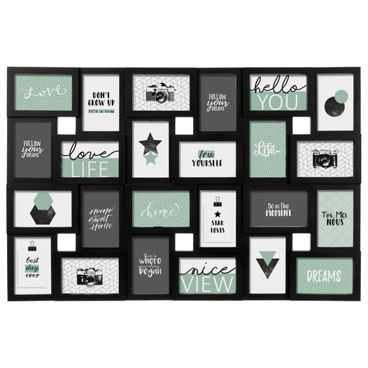 MULTIFOTO 24 FOTO NERO