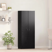 Mobile per Ufficio Rovere Nero 60 x 32 x 152,5 cm 3365560