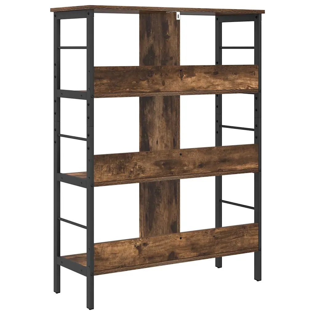 Libreria Rovere fumé 82 x 32 x 112 cm Legno multistrato