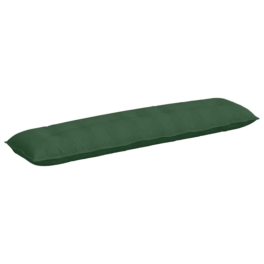Cuscino per Schiena Verde Giungla 200 x 50 cm Tessuto in Cords 42014999