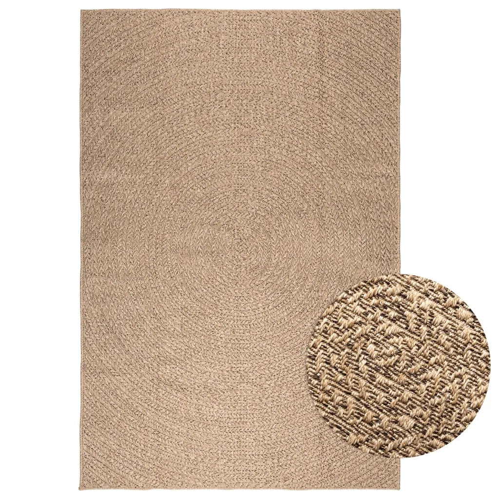 Tappeto ZIZUR 200x290 cm Aspetto Iuta per Interni ed Esterni