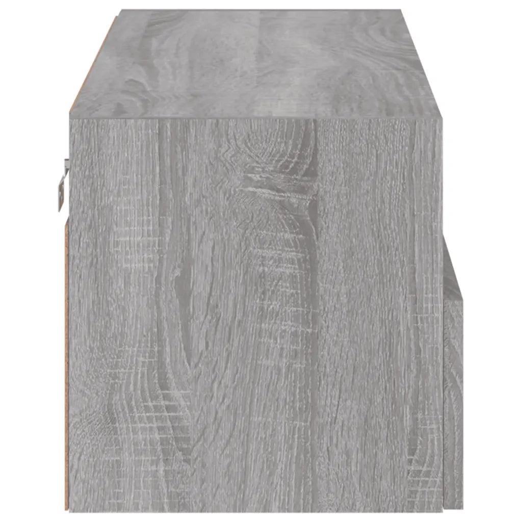 Mobile TV a Parete | Armadietto TV | Mobile Porta TV Grigio Sonoma 80x30x30 cm Legno Multistrato