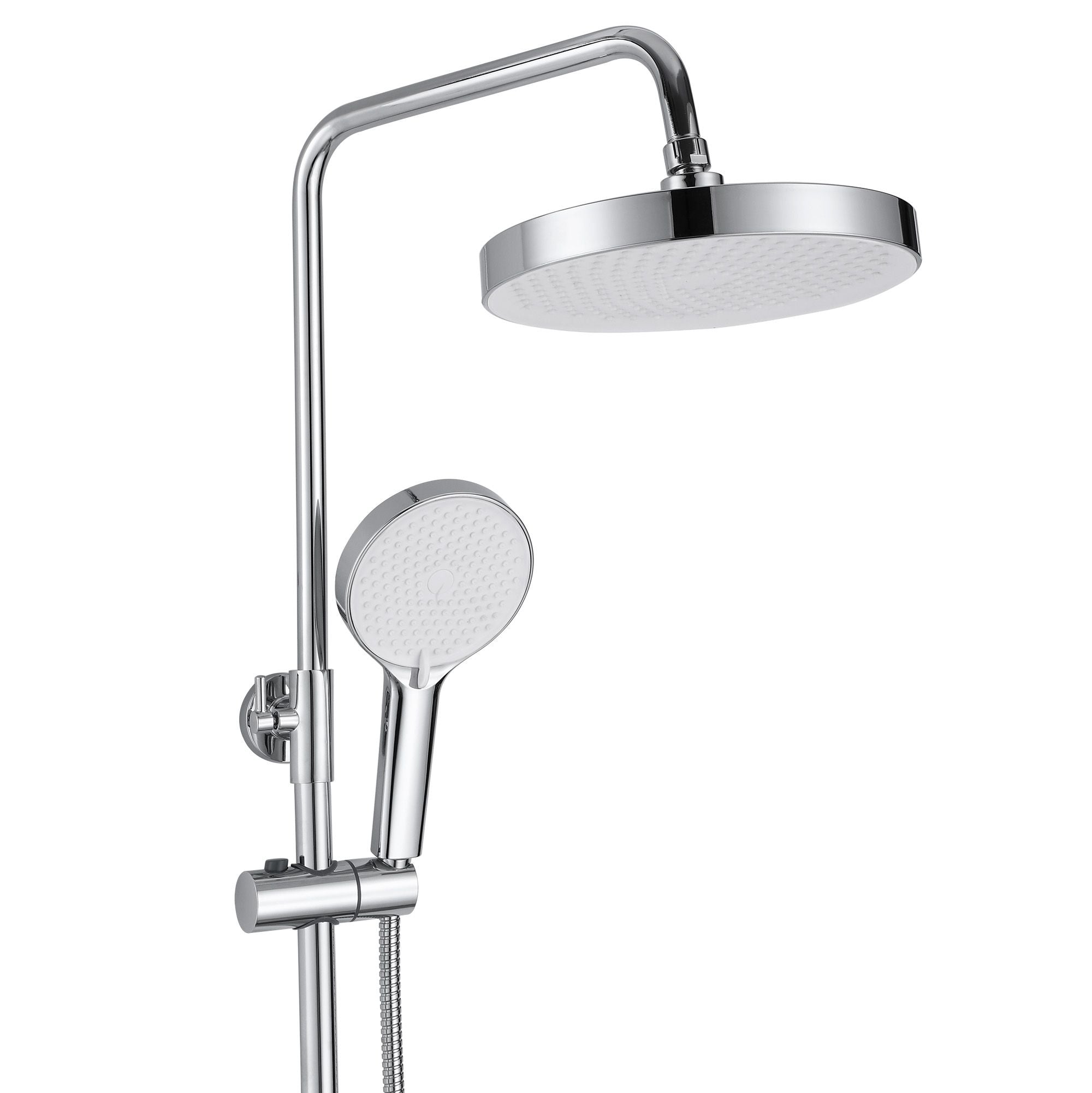 Set Doccia Rea Bloom White Chrome