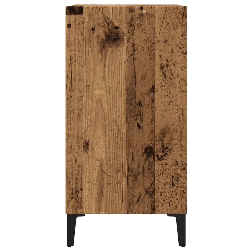 Credenza-Buffet-Armadio da cucina Legno Antico 57x35x70 cm in Truciolato