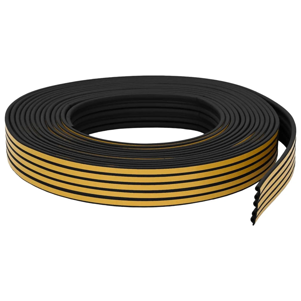 Nastro adesivo per finestre Nero 9 x 6 mm 50 m Schiuma EPDM 42038160
