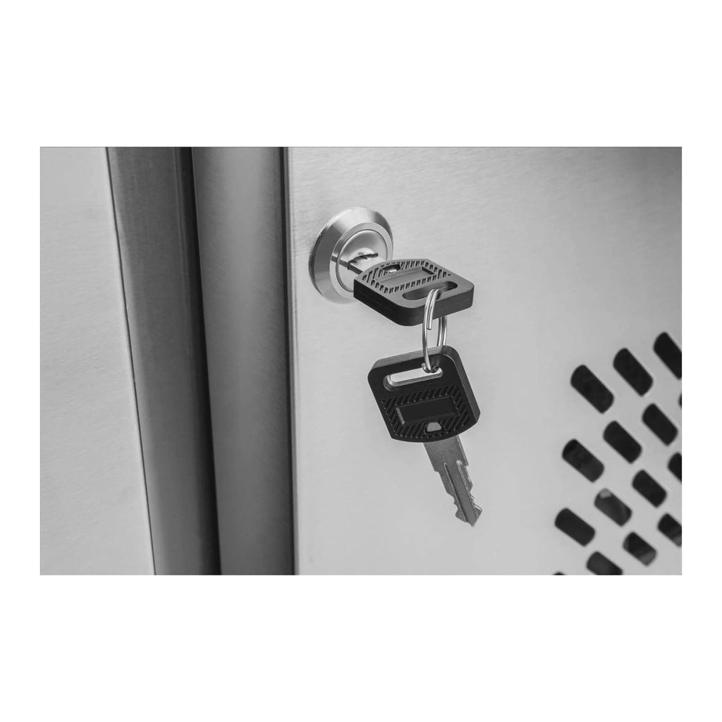 Vetrina refrigerata da 450 litri con 4 porte 14_0005369