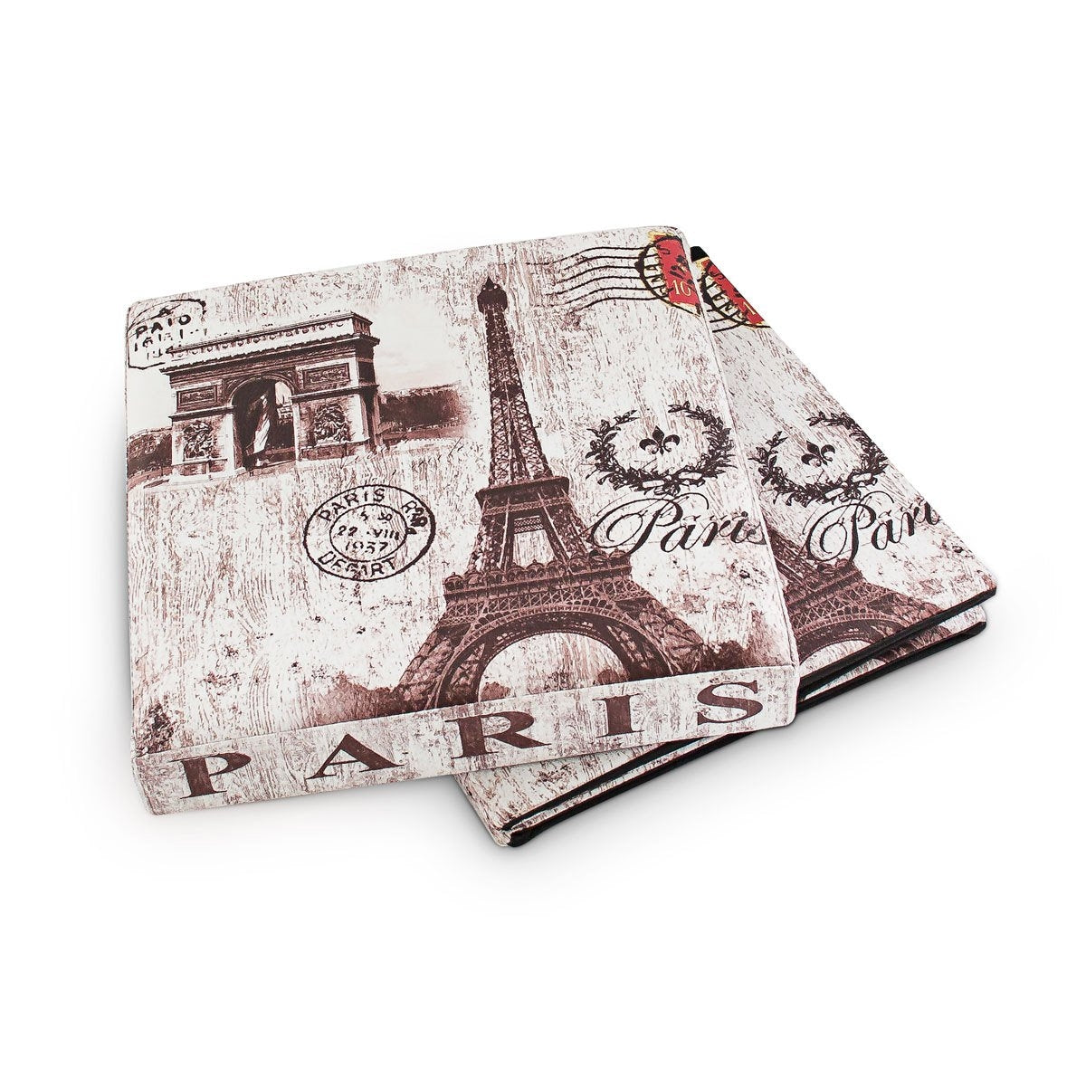 Sgabello pieghevole contenitore panca pieghevole 38 x 38 cm multicolore 2013095