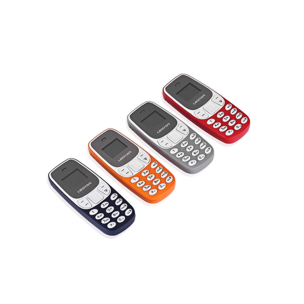 Trade Shop - Mini Cellulare L8star Smartphone Gsm Bluetooth Dualsim Tascabile Non Tracciabile -