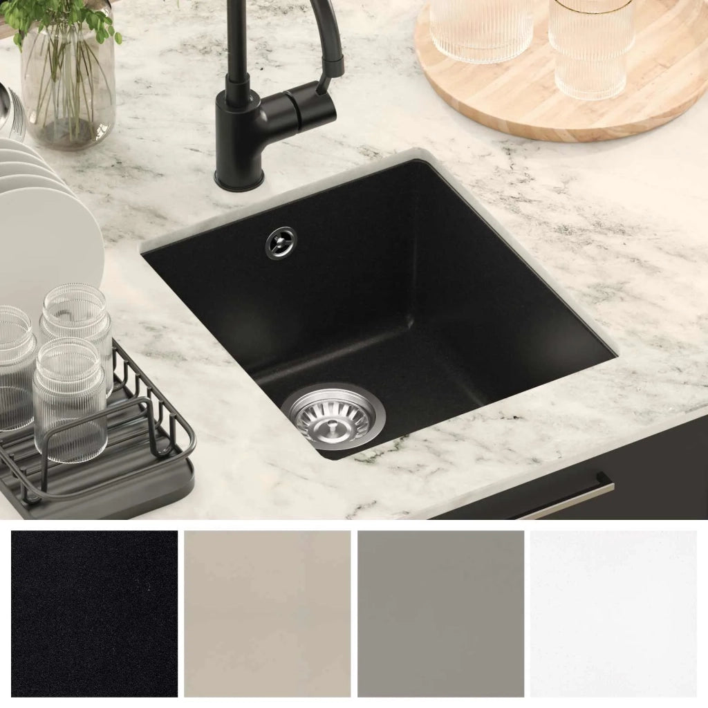 Lavello Nero 370 x 460 mm 80% Quarzo e 20% Resina CFW4737210