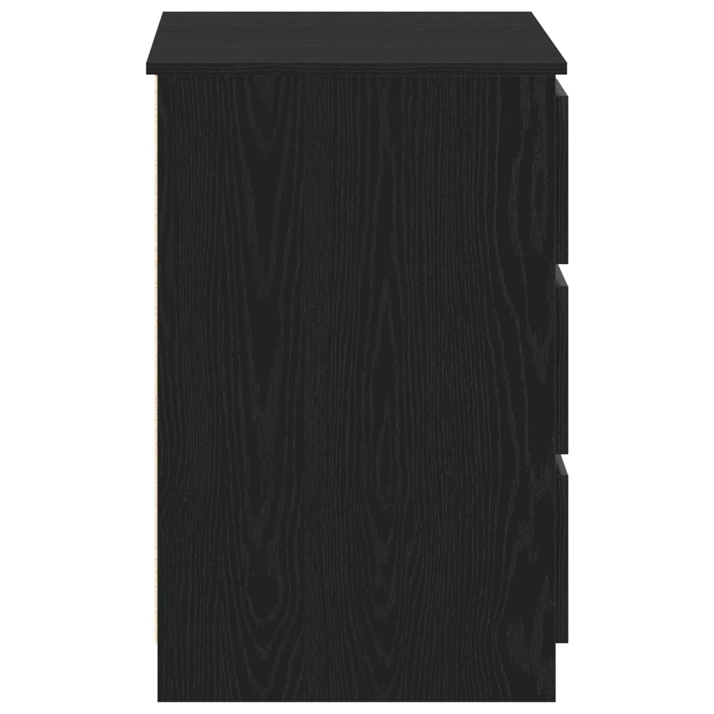 Scrivania Rovere Nero 140 x 50 x 76 cm Legno multistrato 3329284