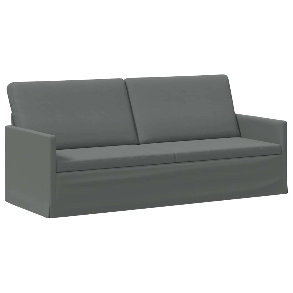 Set di divani 2 pcs Grigio Scuro Tessuto 3433163