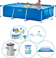 Piscina Rectangolare 260x160x65 cm - 6 pezzi - Piscina con Accessori