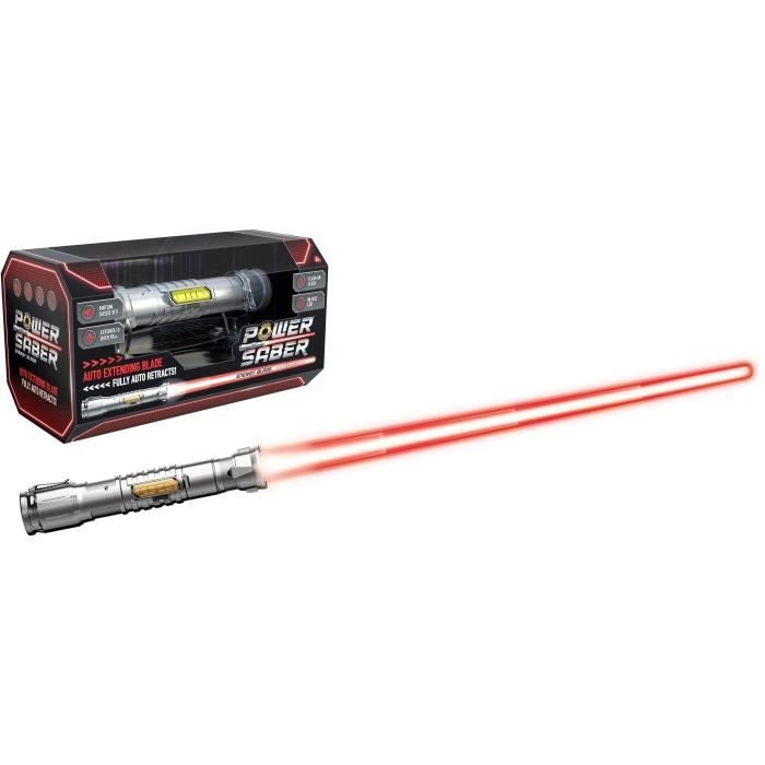 Giochi di ruolo - GOLIATH - Power Saber Red - Sciabola contrattabile e retrattile 1:1! 8 anni