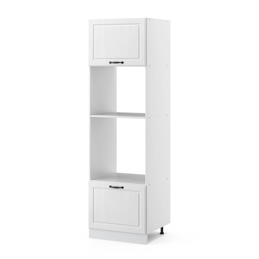 Vicco Frontale cucina Bianco casa di campagna 59.6 x 76.6 cm frontale del mobile per mobile da incasso microonde