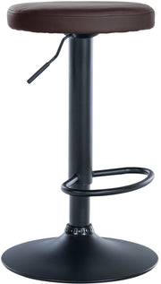 Barhocker Ponte Kunstleder schwarz