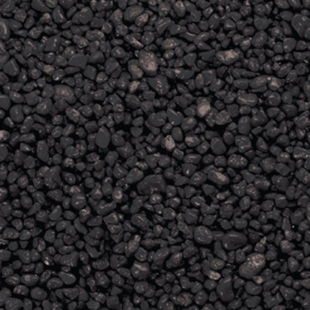 Aquael Decoris Gravel 2-3mm 1Kg - Ghiaia decorativa per acqua dolce-Vari colori Colore: Nero