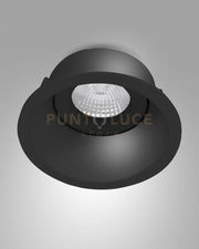 TOODLE FARETTO ATTACCO GU10 TONDO NERO ORIENTABILE D.9,3CM