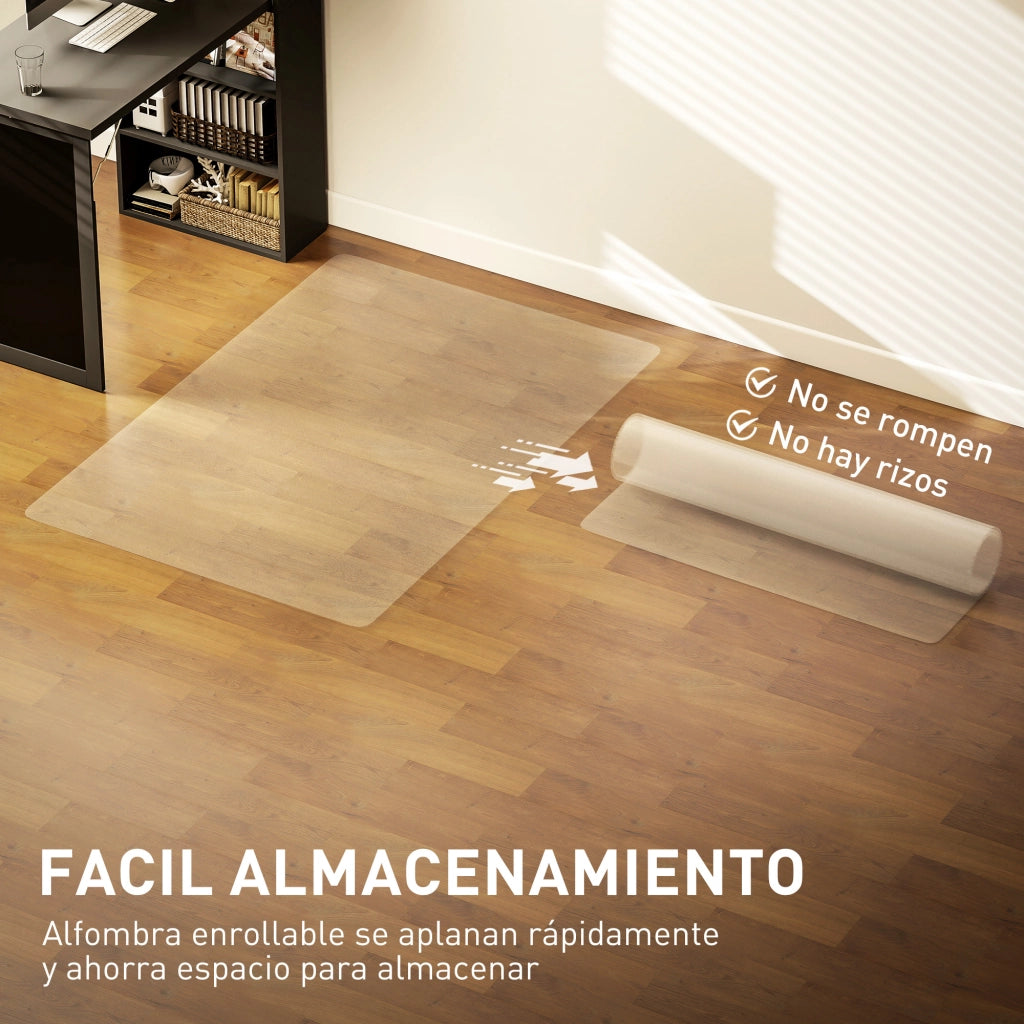 Tappetino Protettivo per Sedia da Ufficio ¨C zephmum ¨C 100x150 cm Trasparente
