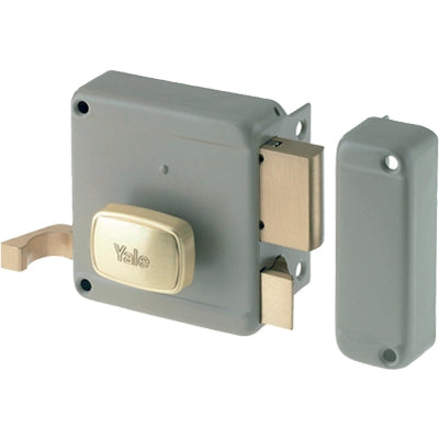 SERRATURA LEGNO APPLICARE 620 YALE  C.STACCATO M2+TIRANTE+POMOLO E.MM 40 DX