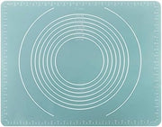 Mat di silicone per forno - alternativa sostenibile al carta da forno - mat per forno antiscivolo per biscotti, pane e pizza - resistente al calore fino a 230°C (1 pezzo - blu)