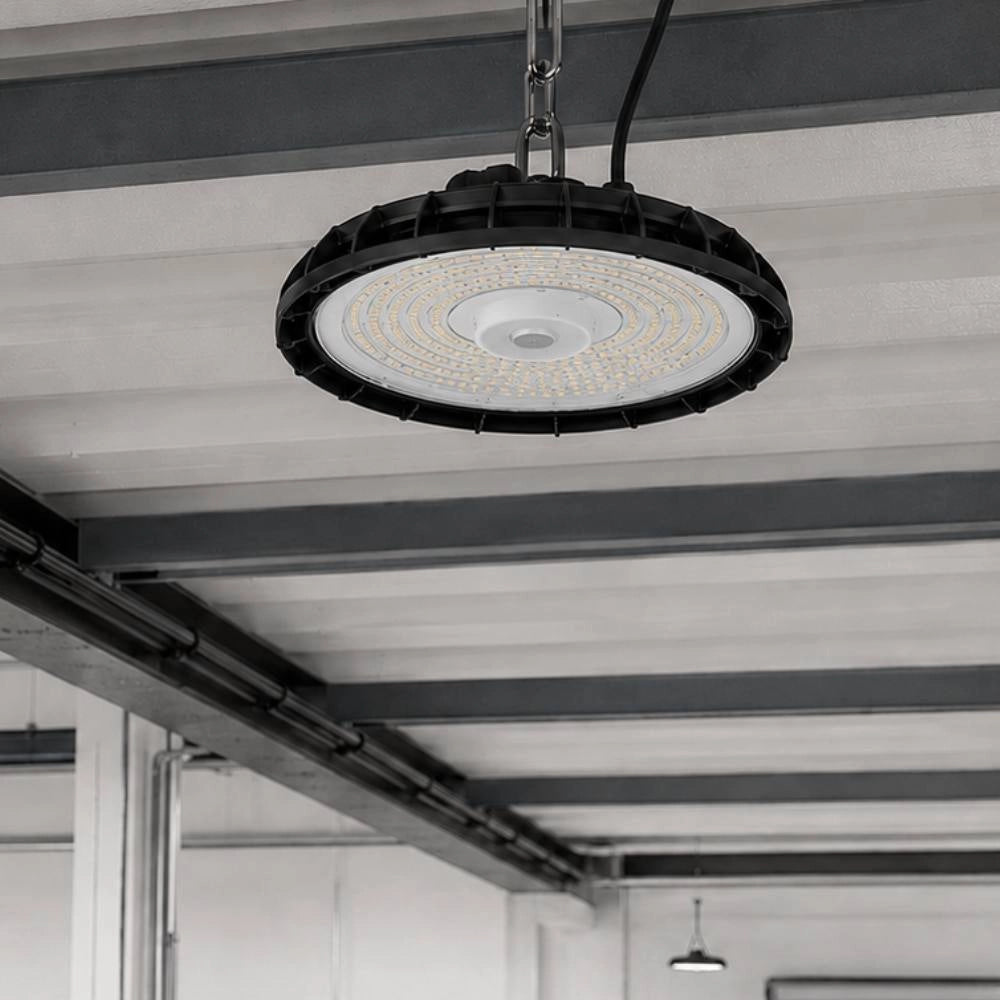 Campana led ufo multioptical per illuminazione industriale e commerciale *** watt 150 watt, confezione 1