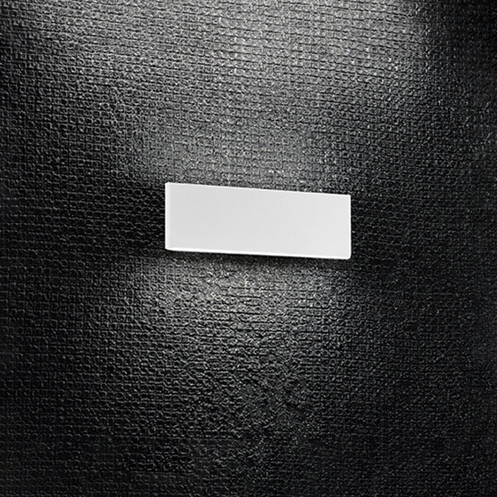 Applique Da Esterno Contemporaneo Plank Metallo Bianco Acrilico Led 12W 3000K
