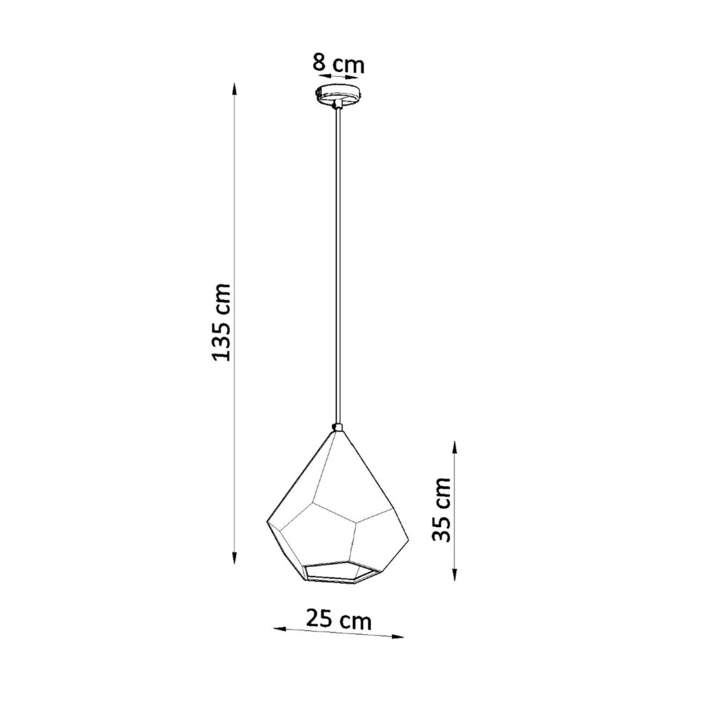 Lampada a sospensione Zenodo ceramica bianca Pure Lume