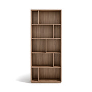 Libreria Herdasa effetto noce 191x80x32