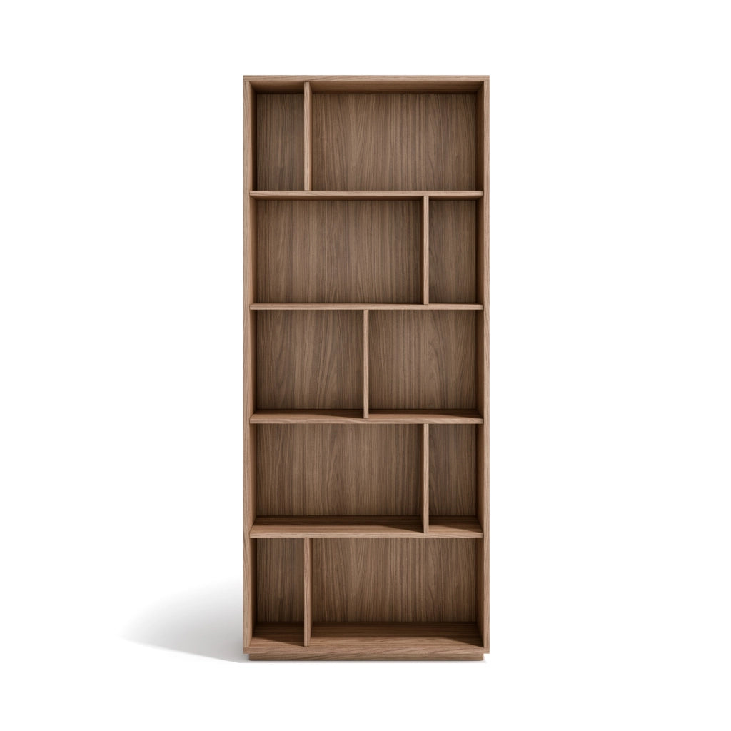 Libreria Herdasa effetto noce 191x80x32
