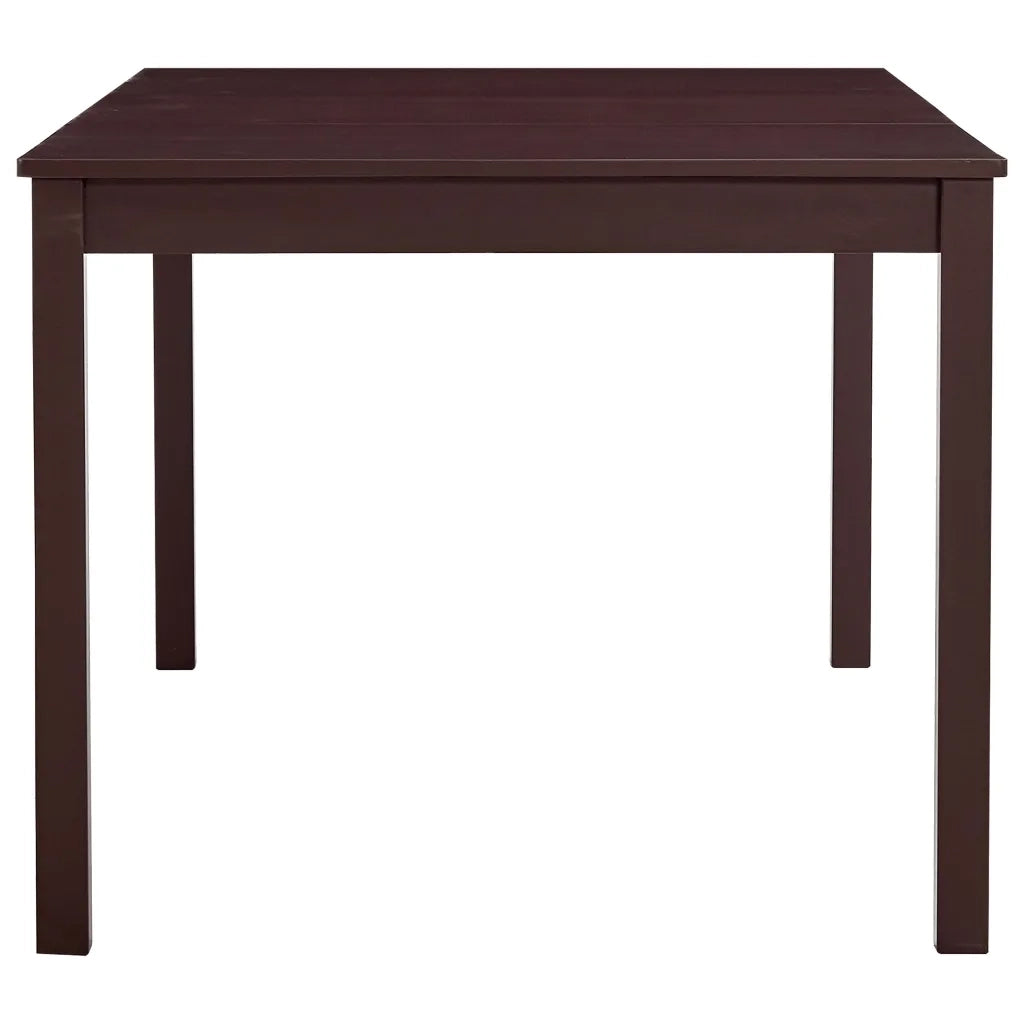 Tavolo da Pranzo Marrone Scuro 180x90x73 cm in Legno di Pino