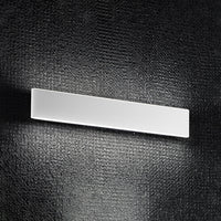 Applique Contemporanea Plank Metallo Bianco Acrilico Led 8W 3000K