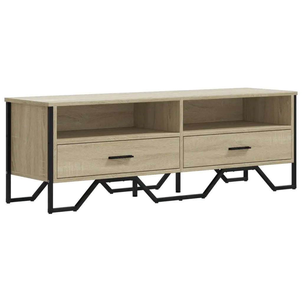 Mobile TV Rovere Sonoma 122x34x41 cm in Legno Multistrato 848580