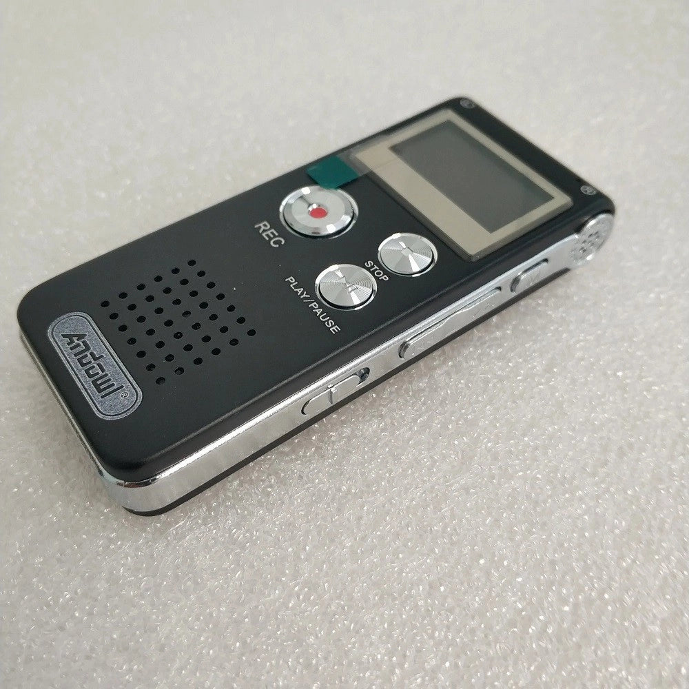 Trade Shop - Registratore Vocale Digitale Professionale 8 Gb Schermo Lcd Funzione Mp3 Q-ly77 -