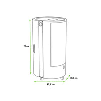 Stufa a Gas Gpl da Interno ad Infrarossi 4,2 kW Alloggio Bombola 15 Kg Made in Italy Blue Belle Chic Bordeaux