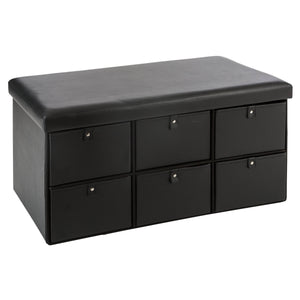 POUF PIEGHEVOLE NERO