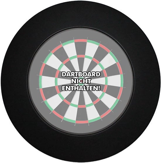 Protezione per pareti da dartboard - 1 pezzo - nero