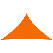 Vela ombreggiante triangolare in tessuto Oxford 4 x 4 x 5,8 m arancione 02_0009881