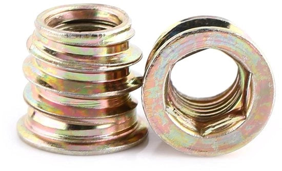 Assortimento di viti a stella a 6 facce da 20 pezzi con viti a inizio di vite a pieno carico in acciaio di carbonio zincato M6 / M8 / M10 (M8 x 13mm)