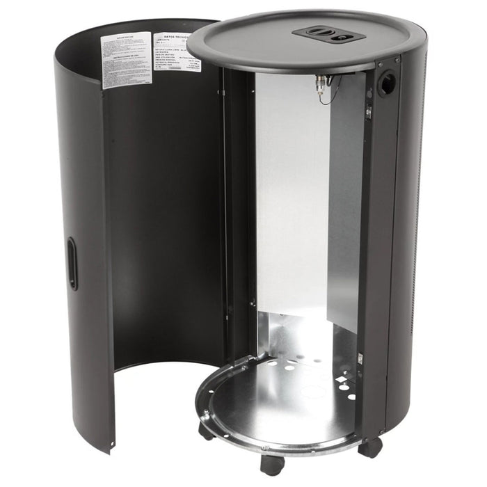 Stufa a Gas Gpl da Interno ad Infrarossi 4,2 kW Alloggio Bombola 15 Kg Made in Italy Blue Belle Chic Bordeaux