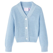Cardigan da Bambina Lavorato a Mano Blu 92cod mxl 132017