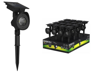 DURACELL LAMPADA SOLARE LED FARO SOFT 5lm NERO