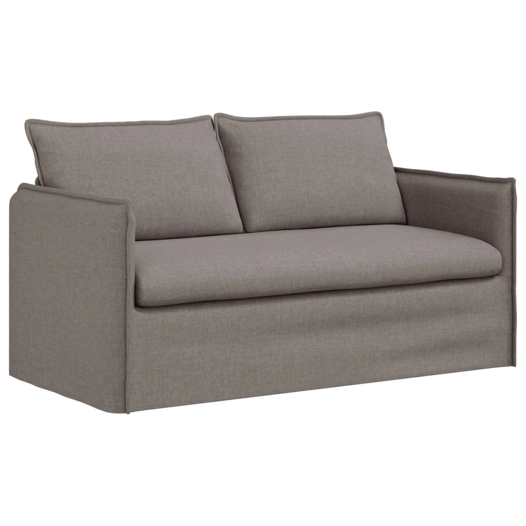 Set di divani 2 pcs Tortora 156 x 82 x 85 cm Tessuto