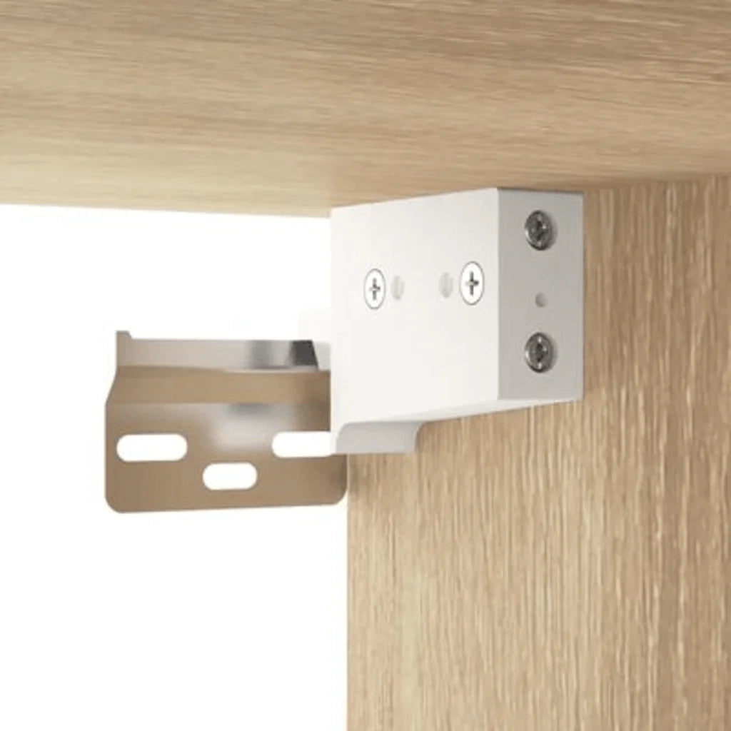 Mobile a Specchio con LED Rovere Sonoma 76x15x55 cm CFW3244875