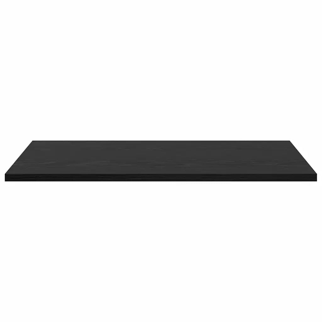Scaffale 4 pcs Nero 60 x 40 x 1,5 cm Legno multistrato 875056