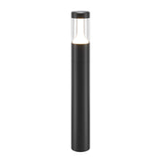 Maytoni lampada da terra moderna Koln 1 luce LED integrato IP54 nero alluminio