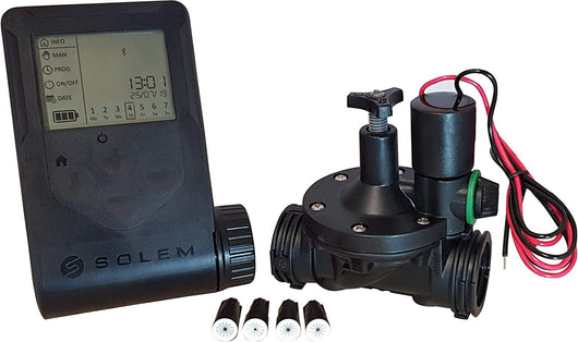 Kit-wb1-dtv kit progr. bt. con display + valv. 1 f con reg. flus