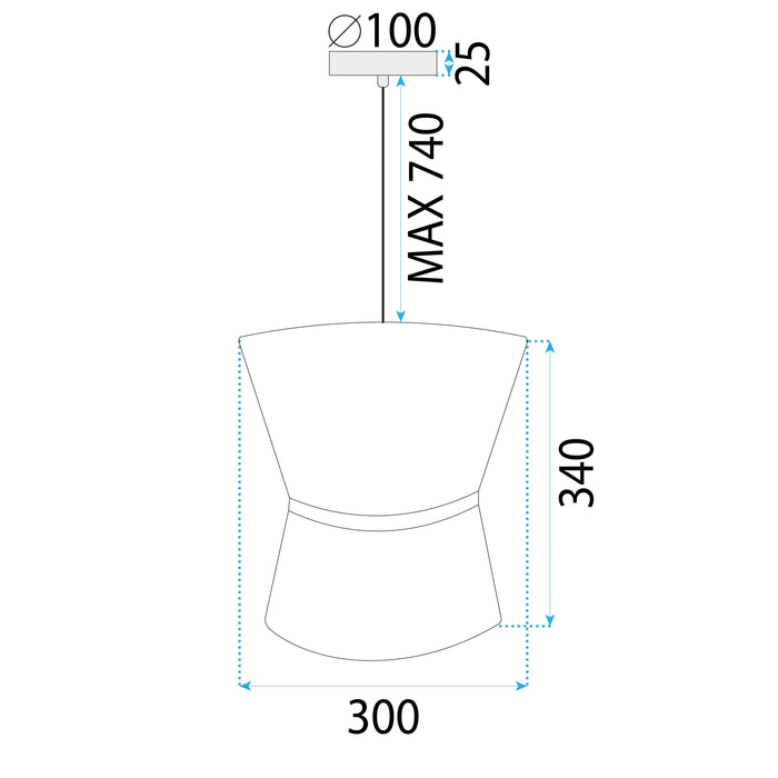 Lampada APP1504-1CP White