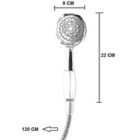 Kit Doccia Anticalcare Fiore Con Flessibile Doccia Completo