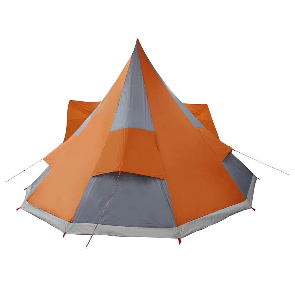 Tenda Tipi-Tenda da campeggio Grigio e arancione 510 x 690 x 330 cm taffet¨¤