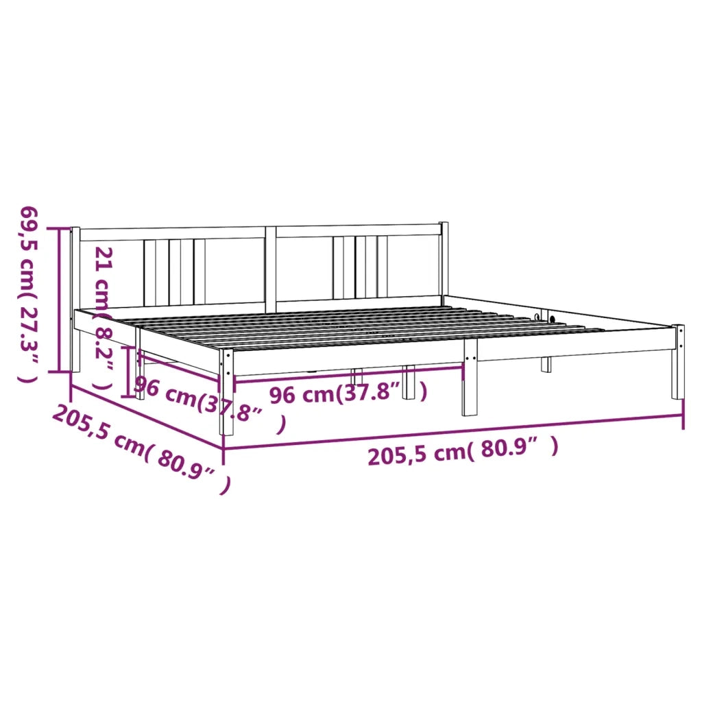 Giroletto Bianco in Legno Massello 200x200 cm cod mxl 31991